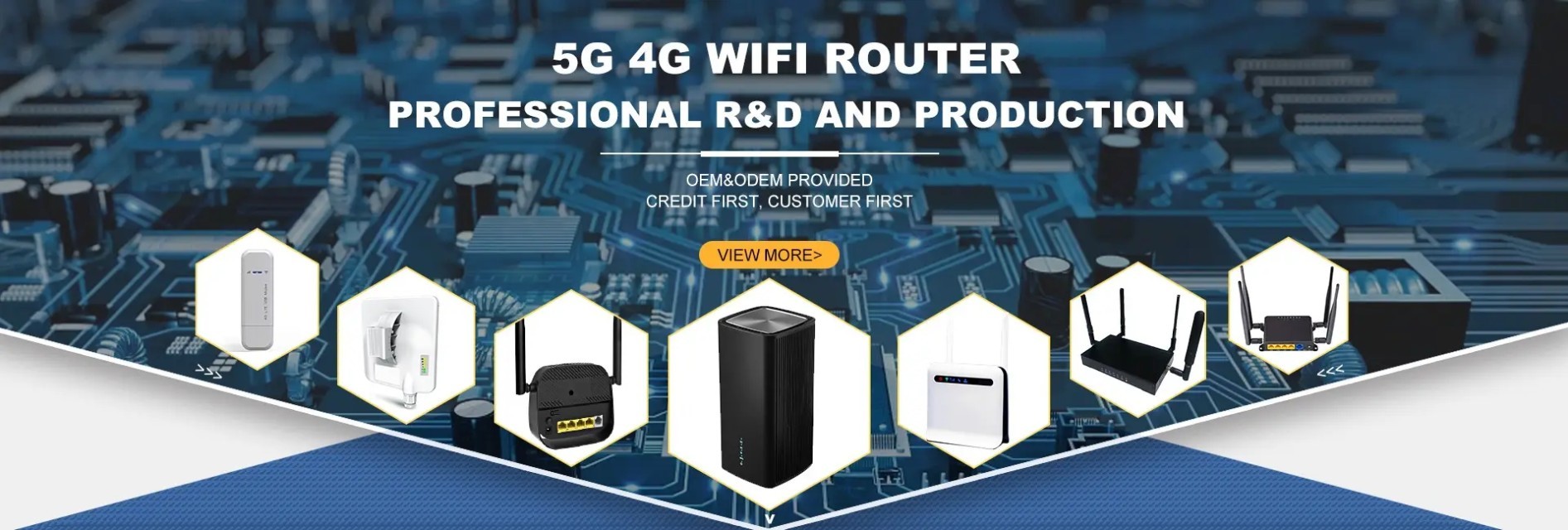 Kalite 4G LTE Kablosuz Yönlendirici Fabrika
